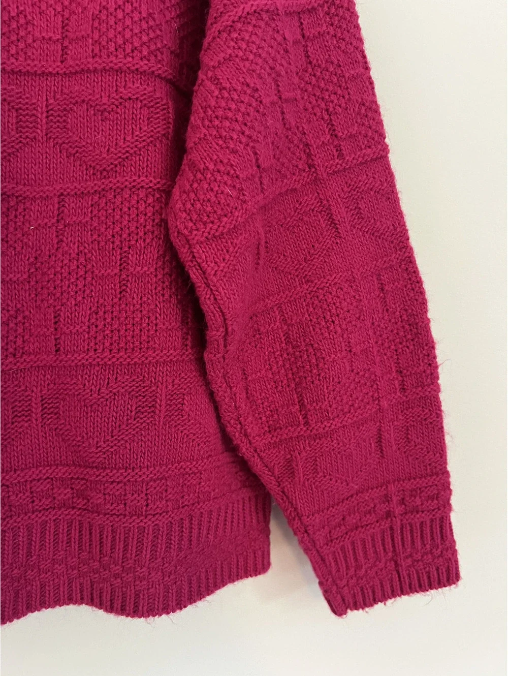 Vintage Go Nitty Girls Pink Heart Print Cardigan